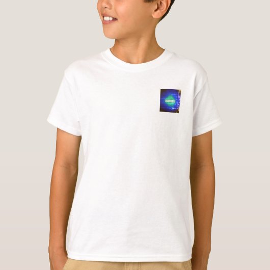 T-shirt JONGENS FIBROMYALGIE ONTWERP (Voorkant)