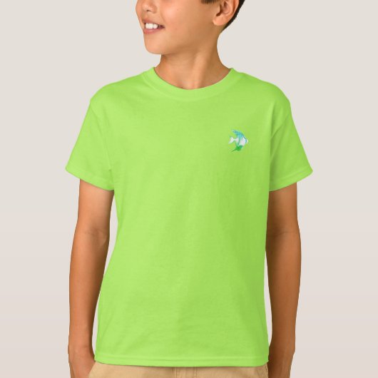 T-shirt JONGEN'S FISH STYLE DESIGN (Voorkant)