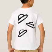 T-shirt Jongens | kosmisch avontuur (Achterkant)