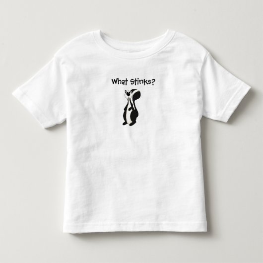 T-shirt Jongens Skunk Wat Stinkt (Voorkant)