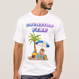 T-Shirt Jongens Vakantie Vibe Strand | Zomer Vakan