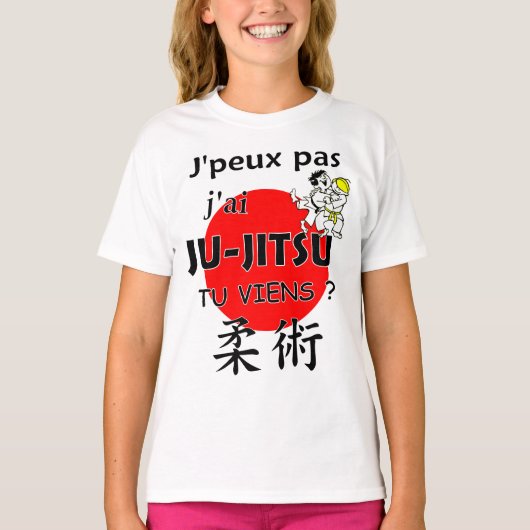 T-shirt JU-JITSU (Voorkant)