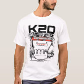 T-shirt K20-chemicus (Voorkant)