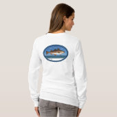 T-shirt Kaapkabeljauw Sandy Neck (Achterkant volledig)