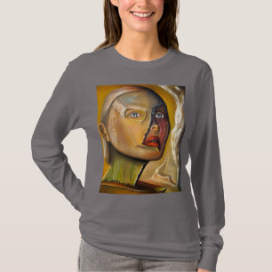 T-shirt kameleon schildering