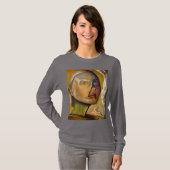 T-shirt kameleon schildering (Voorkant volledig)
