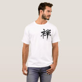 T-shirt kanji Zen"禅" (Voorkant volledig)
