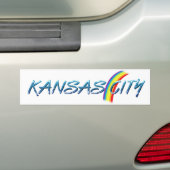 T-SHIRT Kansas City Bumpersticker (Op auto)