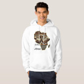 T-shirt Kapuche Africa Force (Voorkant volledig)