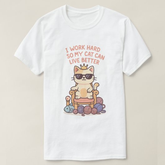 t-shirt kat (Design voorkant)