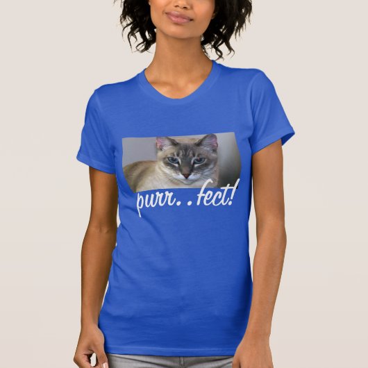T-shirt "Kat" voor vrouwen (Voorkant)