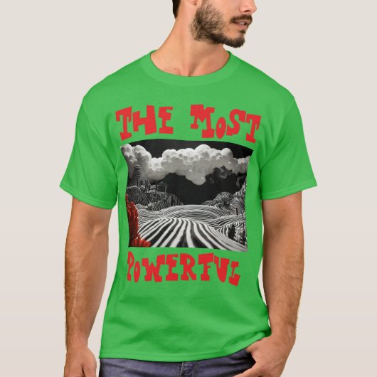 T-shirt Katoen bedrukt ontwerp (Voorkant)