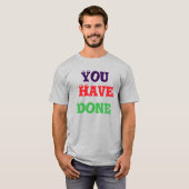 T-shirt Katoen bedrukte artikelen (Voorkant volledig)