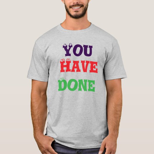 T-shirt Katoen bedrukte artikelen (Voorkant)