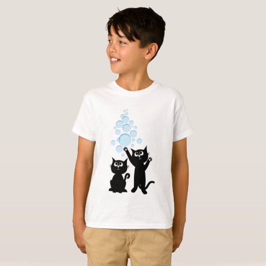 T-shirt kats for kids (Voorkant volledig)