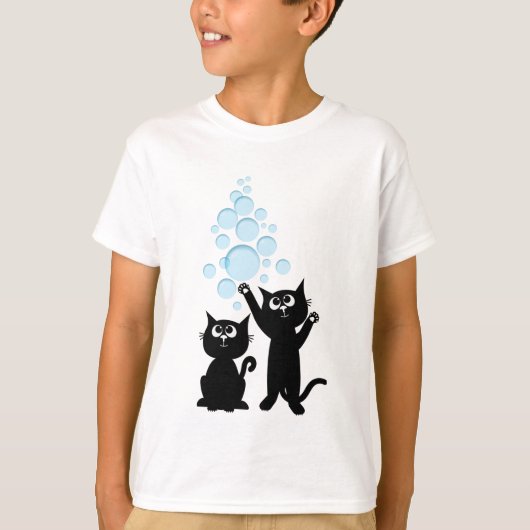 T-shirt kats for kids (Voorkant)