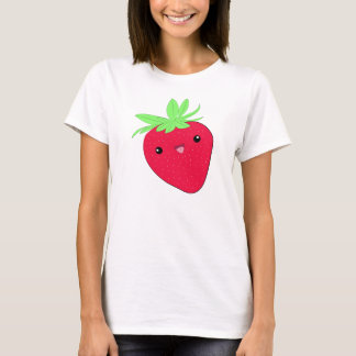 T-shirt Kawaii aardbei