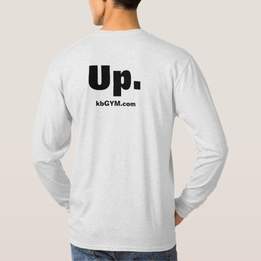 T-shirt KBNY Mannen (Achterkant)