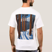 T-shirt ke afbeelding ke liye ek khubsurat aur app (Achterkant)