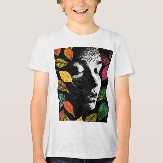 T-shirt ke afbeelding ke liye ek khubsurat aur app (Voorkant)