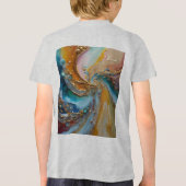 T-shirt ke afbeelding ke liye ek khubsurat aur app (Achterkant)