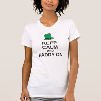 T-Shirt KEEP CALM en PADDY OP Pet