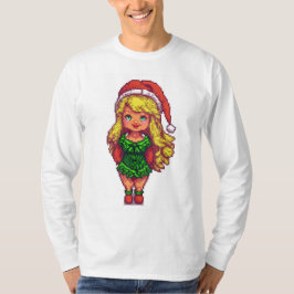 T-shirt kerst meisje