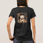 T-Shirt Kerstmis teddybeer (Achterkant)