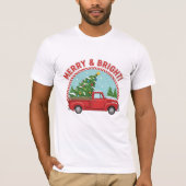 T-Shirt Kersttruck (Voorkant)
