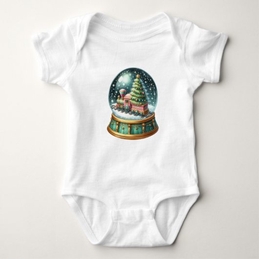 T-Shirt-Kids’ Christmas Train T-Shirt (Voorkant)