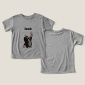 T-shirt kids funny animal (Ontwerp Voorkant & Achterkant)