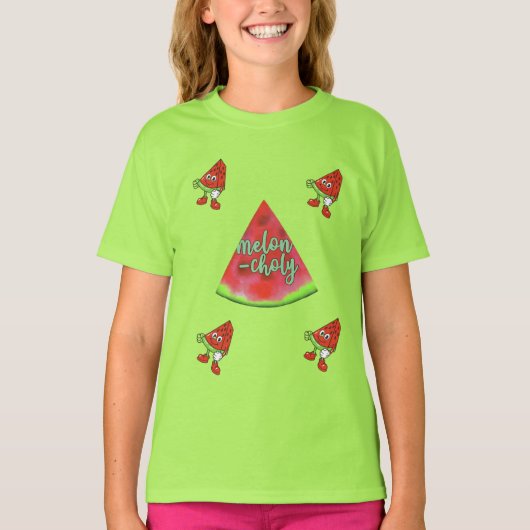 T-shirt kids Mini Meloen Stemming: Slecht (Voorkant)