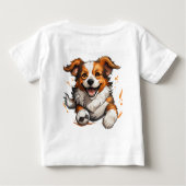T-shirt-kind Puppy Love Chronicles (Achterkant)