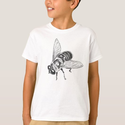 T-shirt Kind voor het  Insect Art Shirt Kind Insec (Voorkant)