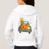 T-shirt - Kinder Herfst Hoodie (Achterkant)