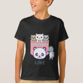 T-shirt kinder kat (Voorkant)