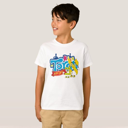 T-shirt Kinder n Torah leertijd religieux (Voorkant volledig)