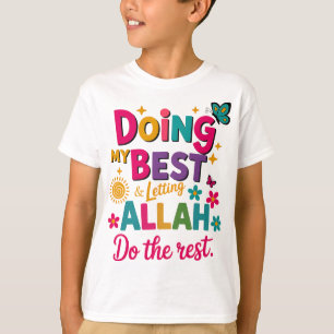 T-Shirt-Kinderen Islamitische Kleding. T-shirt