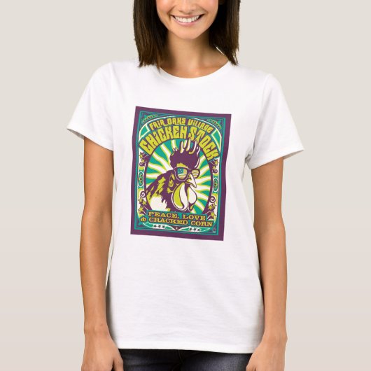 t-shirt kippenvlees 2009 (Voorkant)