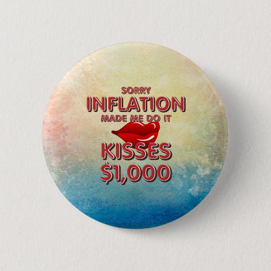 T-SHIRT Kiss Button (Voorkant)