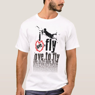 T-shirt Kiteboarding-ontwerp
