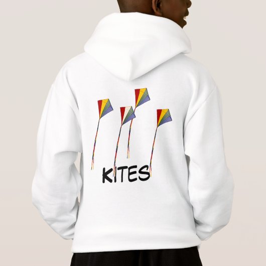 T-shirt - Kites met tekst (Achterkant)
