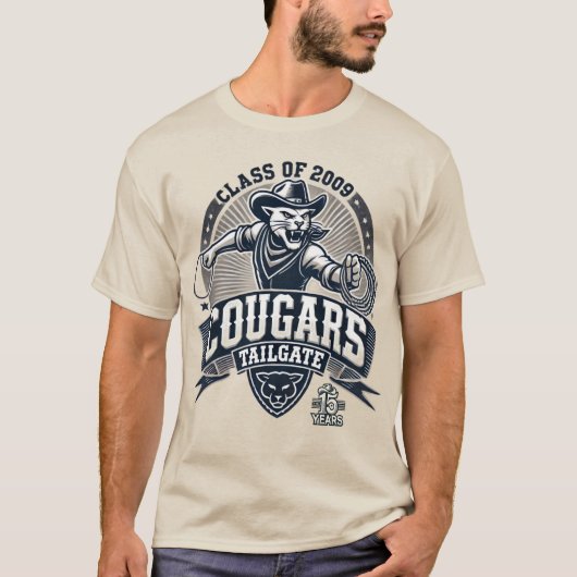 T-shirt klas van 2009 (Voorkant)