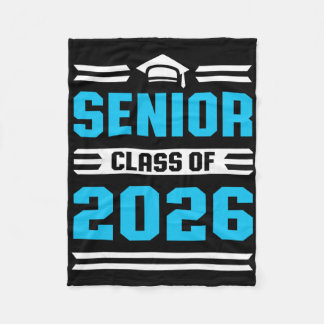 T-shirt klas van 2026 senior hogeschool middelbare fleece deken