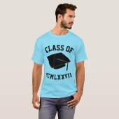 T-shirt 'Klas van MCMLXXVII' aanpasbaar (Voorkant volledig)