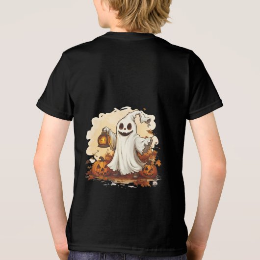 T-shirt klassieke Halloween scene (Achterkant)