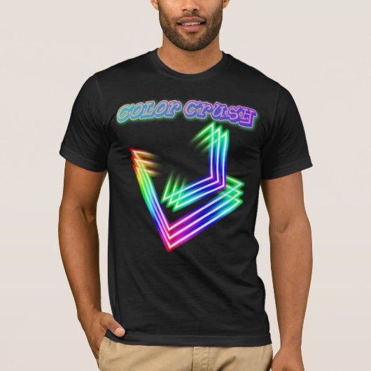 T-shirt Kleur Crush (Voorkant)