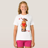 T-shirt koe vriend (Voorkant volledig)