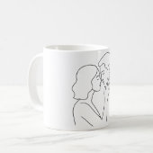 T-shirt Koffiemok (Voorkant links)