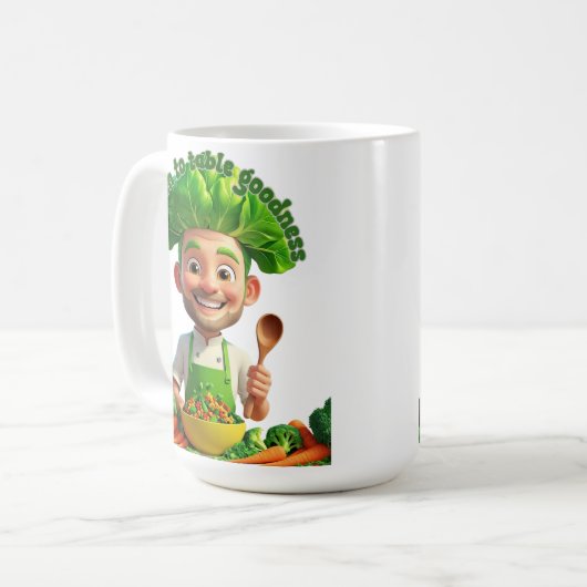 T-Shirt Koffiemok (Voorkant links)